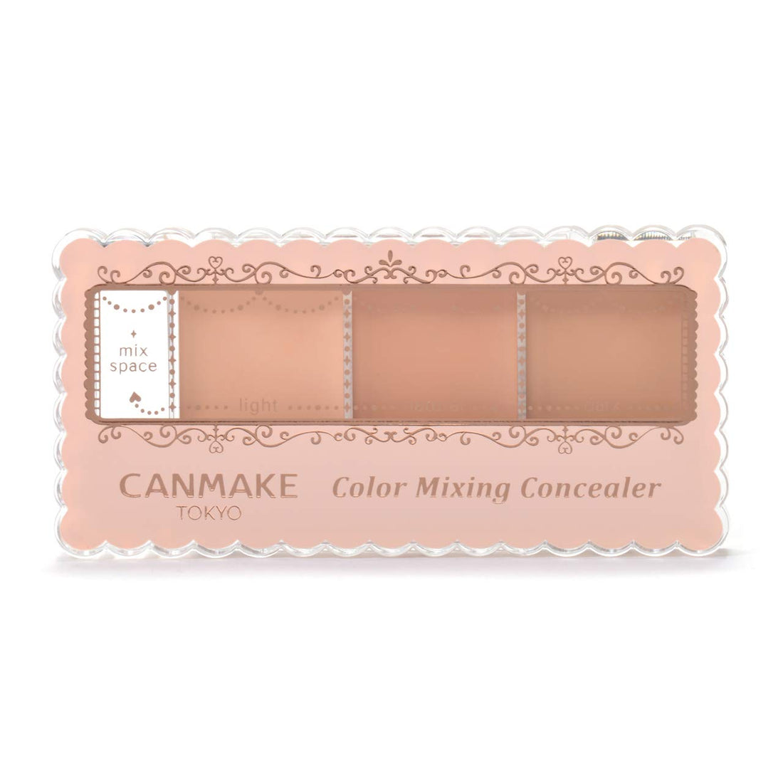 CANMAKE Color Mixing Concealer 02 Natural Beige 3.9g Palette