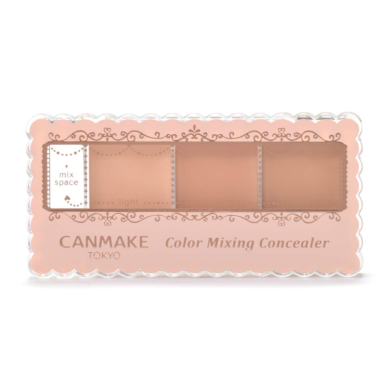 CANMAKE Color Mixing Concealer 02 Natural Beige 3.9g Palette