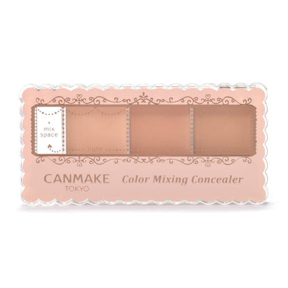 CANMAKE Color Mixing Concealer 02 Natural Beige 3.9g Palette