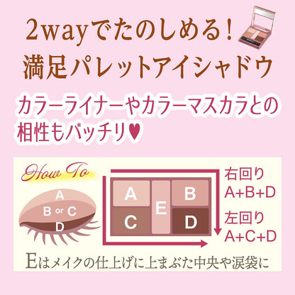 CANMAKE Perfect Stylist Eyes Antique Ruby Eyeshadow 3.0g