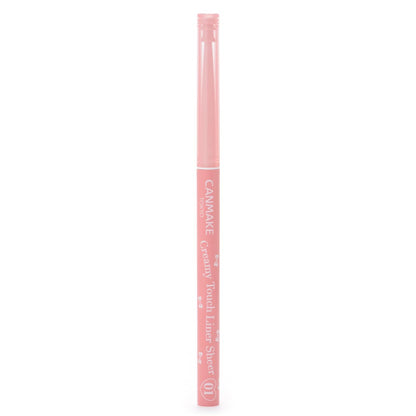 CANMAKE Creamy Touch Liner Sheer 01 Gel Eyeliner for Effortless Definition