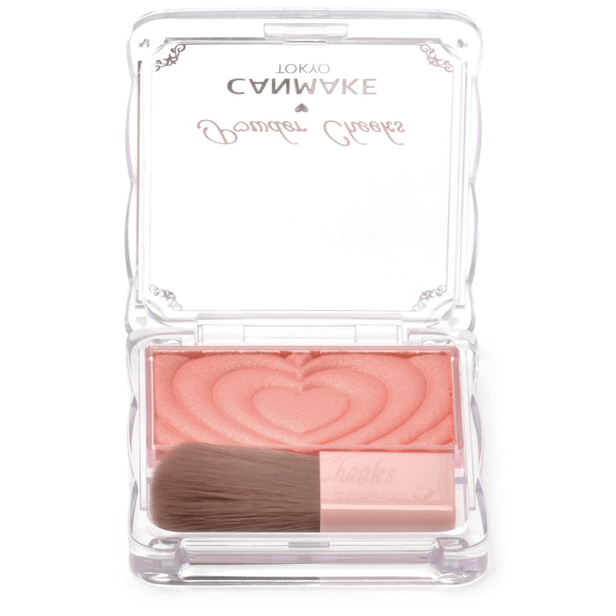 CANMAKE Powder Cheeks Juicy Coral 1.8g for a Natural Flush
