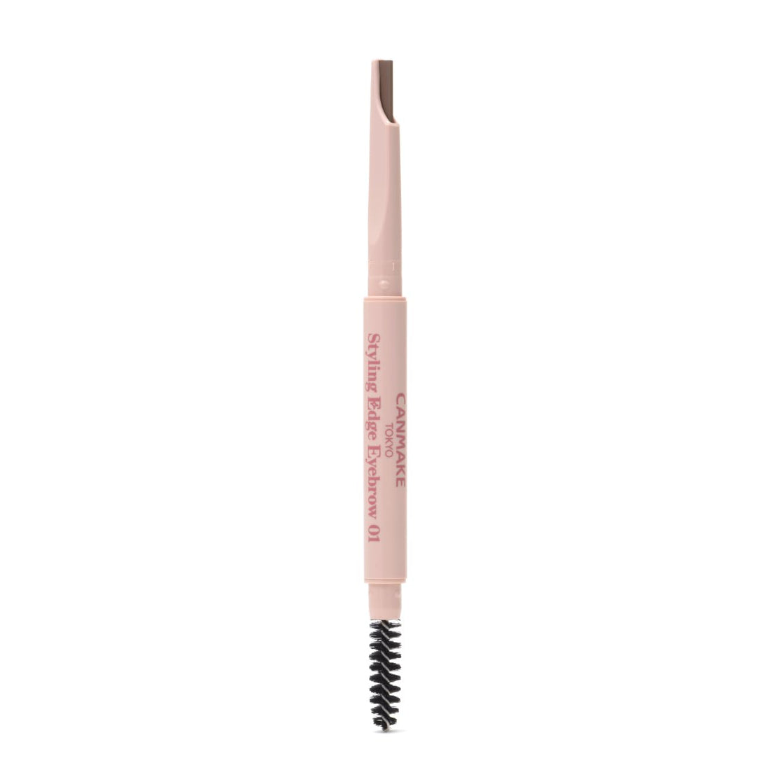 CANMAKE Styling Edge Eyebrow Pencil with Brush in Natural Brown