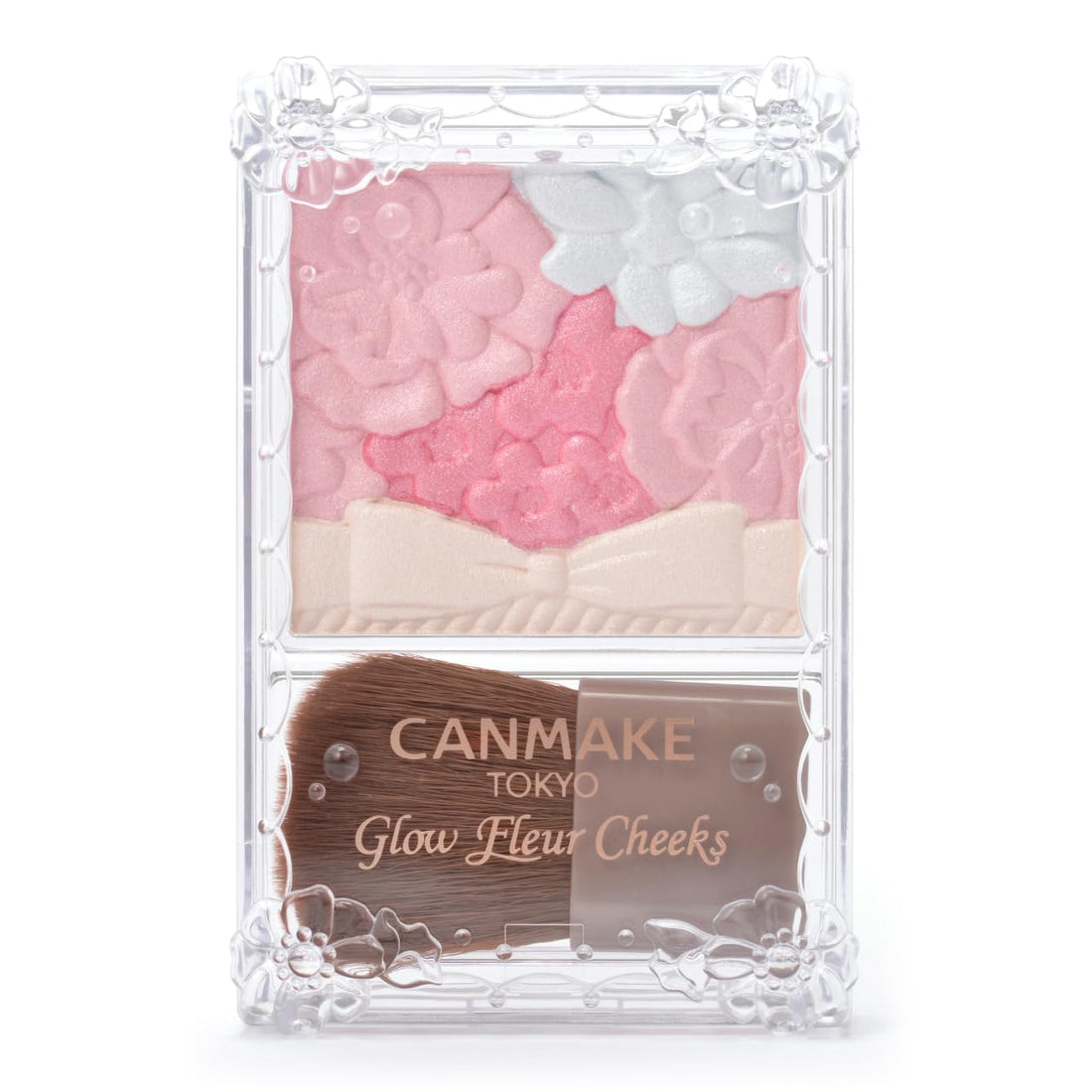 CANMAKE Glow Fleur Cheeks Cherry Pink Powder Blush 19