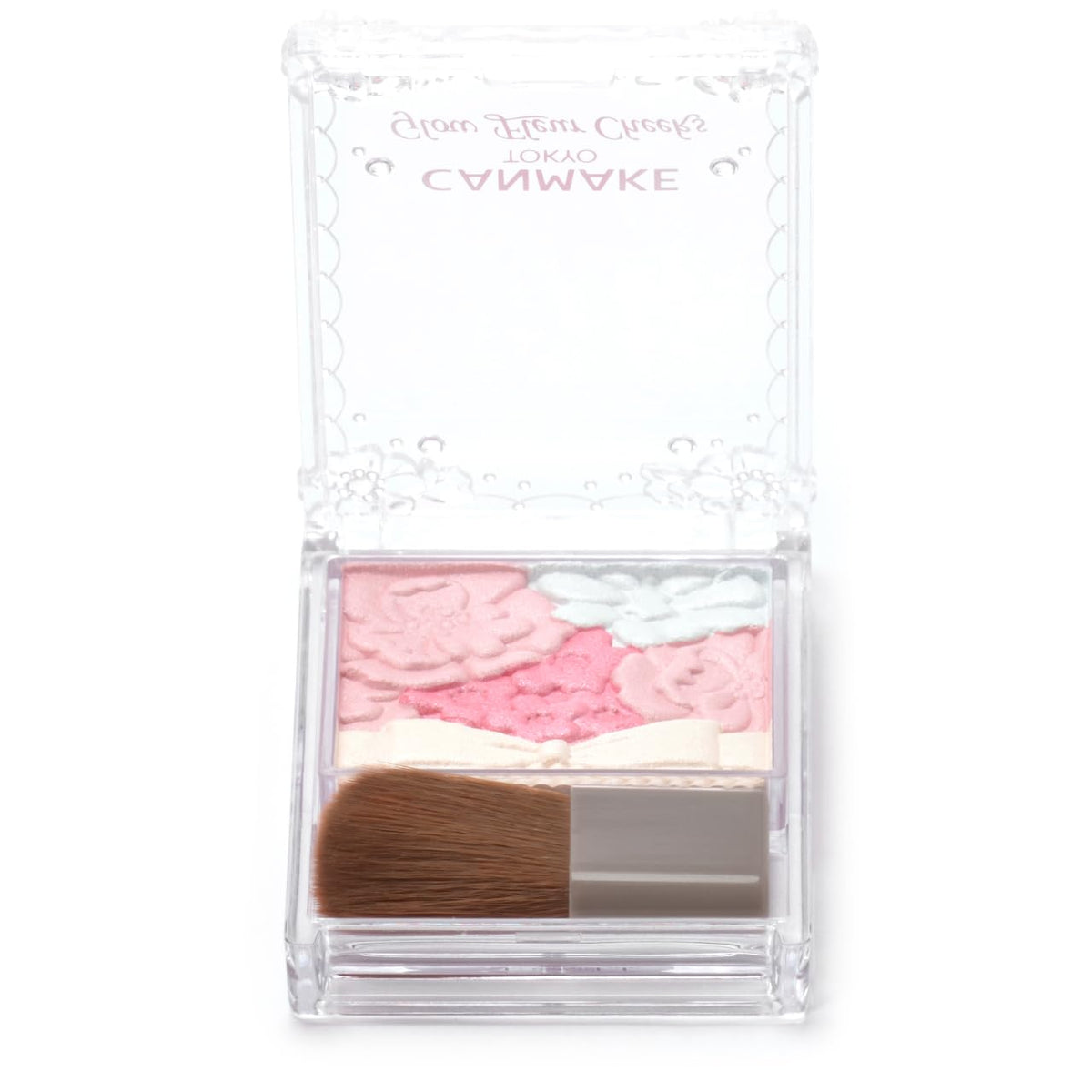 CANMAKE Glow Fleur Cheeks Cherry Pink Powder Blush 19