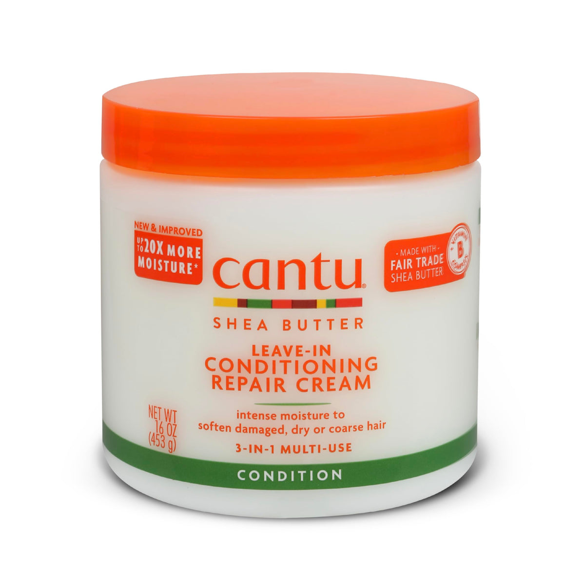Cantu Leave In Conditioning Repair Cream 453g for Japanese Hair Care
