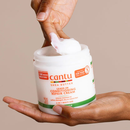 Cantu Leave In Conditioning Repair Cream 453g for Japanese Hair Care