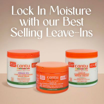 Cantu Leave In Conditioning Repair Cream 453g for Japanese Hair Care
