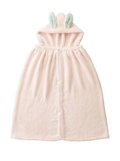 CB JAPAN Hooded Wrap Towel for Pool and Bath with Quick Absorbency