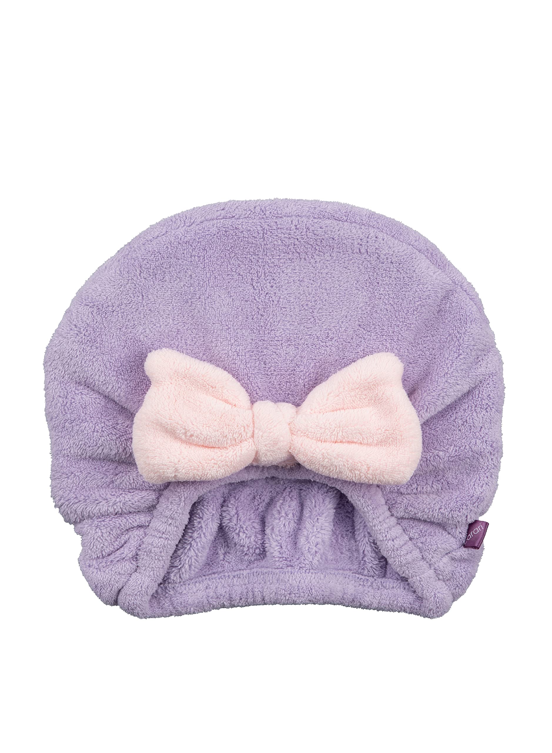 CB JAPAN Bonnet de serviette en microfibre violet pour le visage