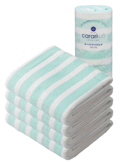 CB JAPAN Hair Drying Towel Set of 4 Absorbent Microfiber 40x100cm