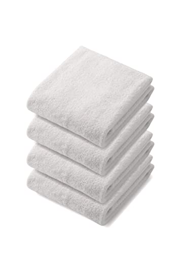 CB JAPAN Microfiber Face Towel Set of 4 for Quick Absorbency and Softness