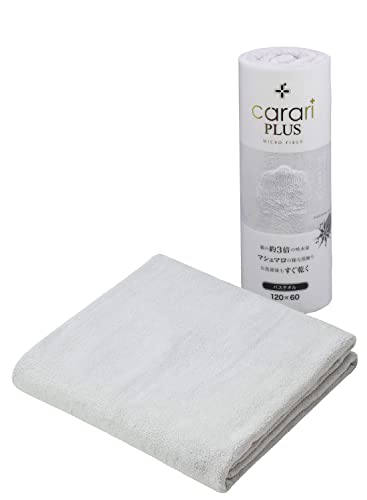 CB JAPAN Microfiber Bath Towel Quick Drying 60x120cm Gray
