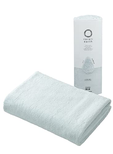 CB JAPAN Carari Microfiber Bath Towel Quick-Dry Earth Blue 60x120cm
