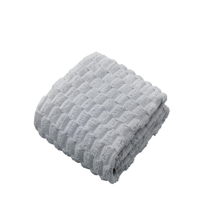 carari Hair Dry Towel Microfiber poco Gray 5.7x Absorbency 3D Poko Poko Special Weave Quick Absorption Quick Drying Marshmallow Soft Touch 40×100cm CB Japan Carari Poco