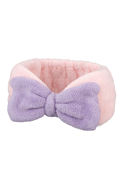 CB JAPAN Carari Hair Band for Washing Face Quick-Drying Microfiber Pink