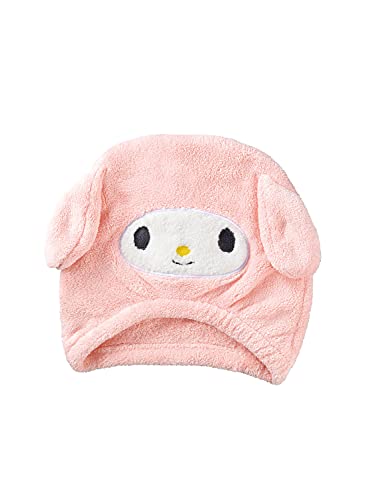 CB Japan Hair Cap My Melody [Japan Exclusive] Water-Absorbent Quick-Dry Fluffy Microfiber Sanrio carari Pink
