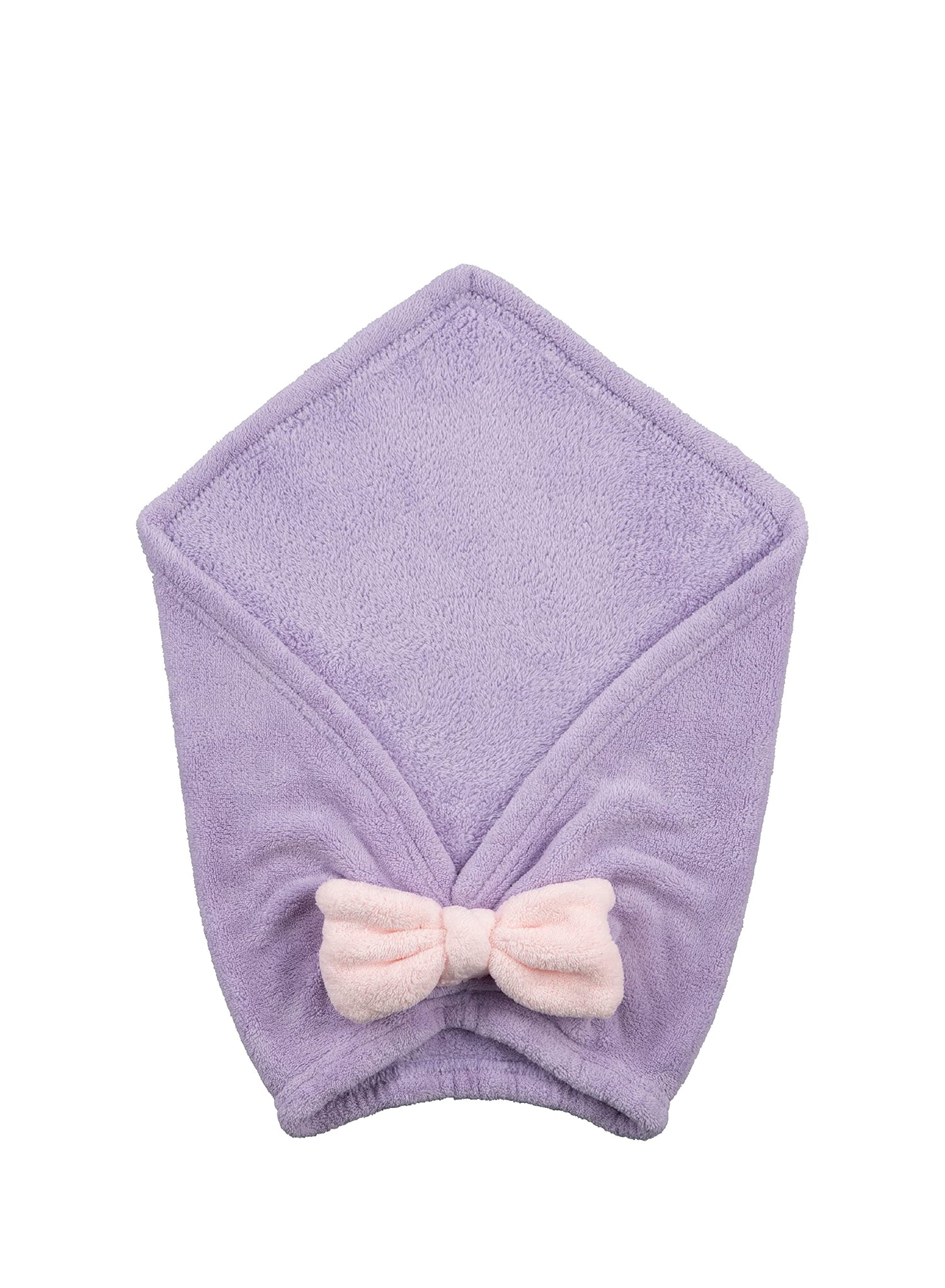 CB JAPAN Hair Turban for Quick Drying Soft Microfiber Purple M Size