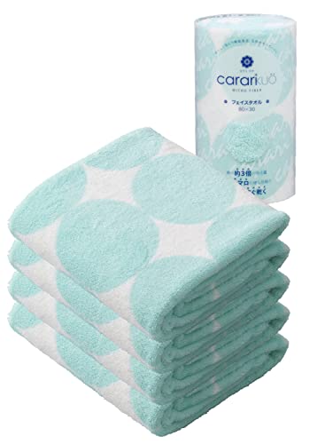 CB JAPAN Serviette de visage Microfibre 4 pièces Toucher doux