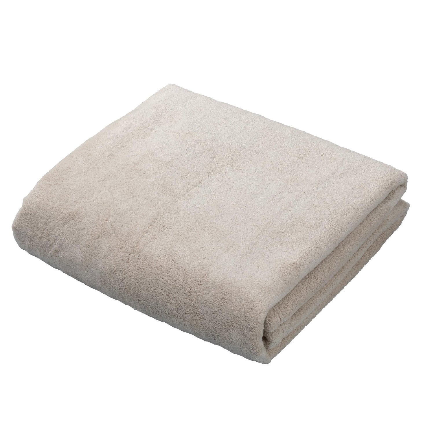 CB JAPAN Premium Microfiber Bath Towel 60x120cm Quick-Drying Beige