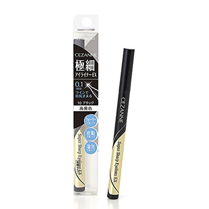 CEZANNE Ultra Fine Eyeliner Waterproof Black 0.48ml