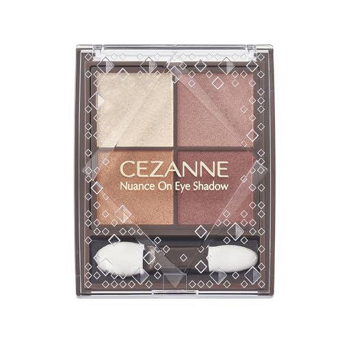 Cezanne Nuance On Eyeshadow Camel Brown 4g with Double Tip Applicator