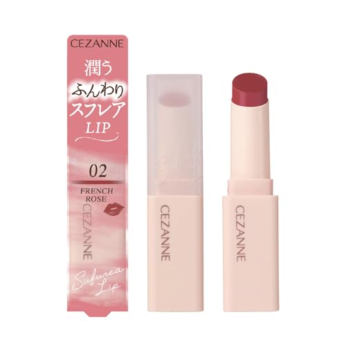 Cezanne Souffle Lip 02 French Rose 4.2g Matte Lip High Adhesion