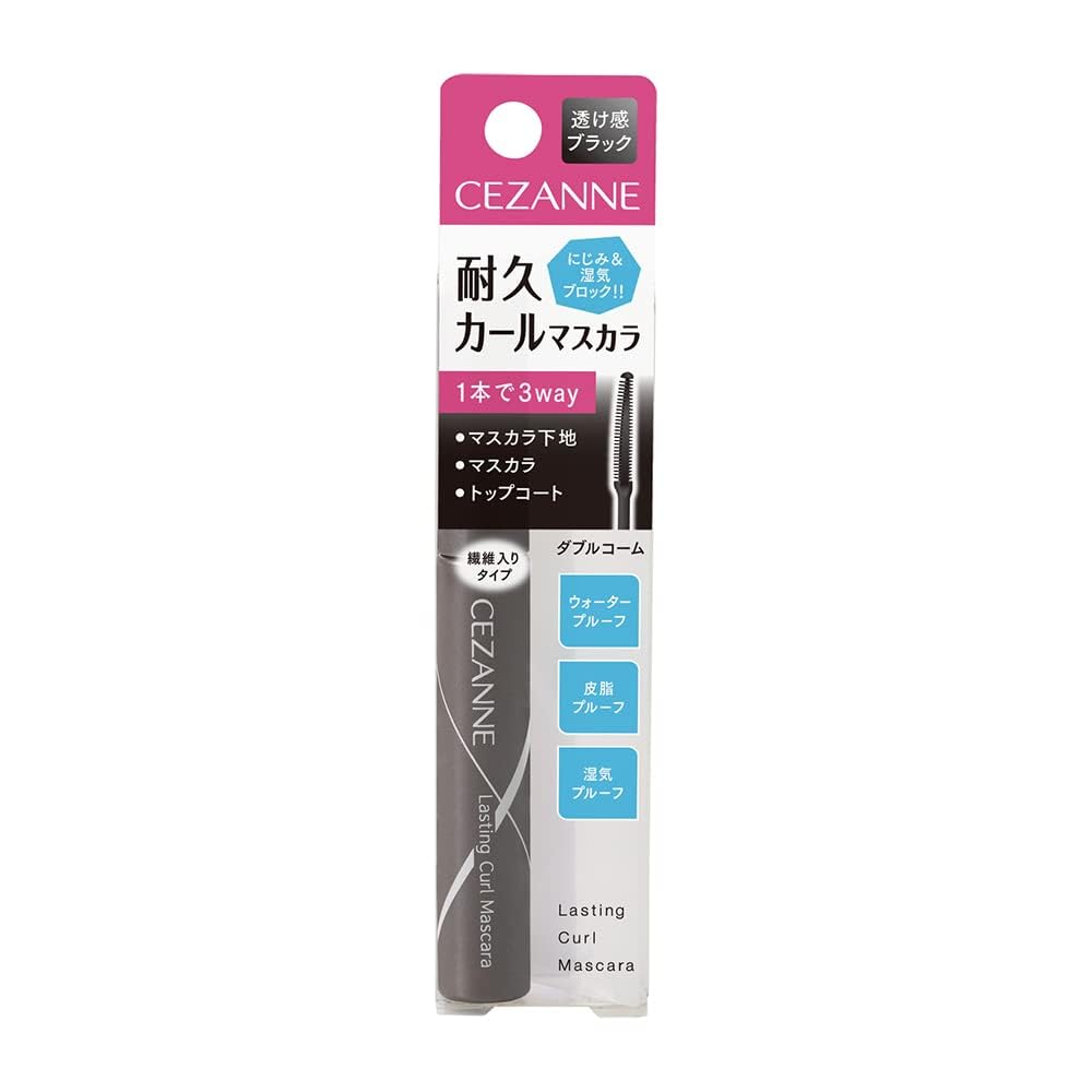 CEZANNE Long-lasting Curl Mascara 5g Smudge-proof Formula