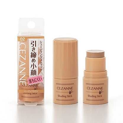 Cezanne Shading Stick 02 Beige Brown 5.1g