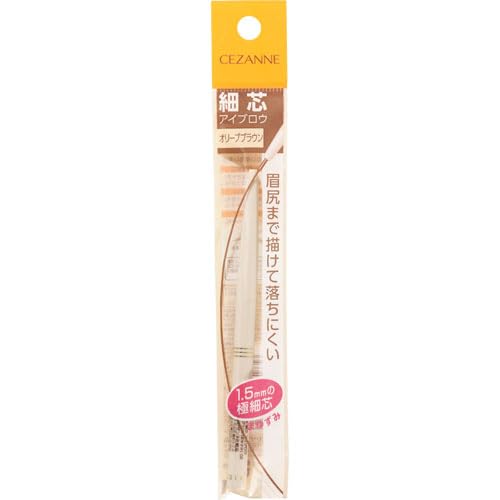 CEZANNE Fine Tip Eyebrow Pencil Olive Brown 1.5mm