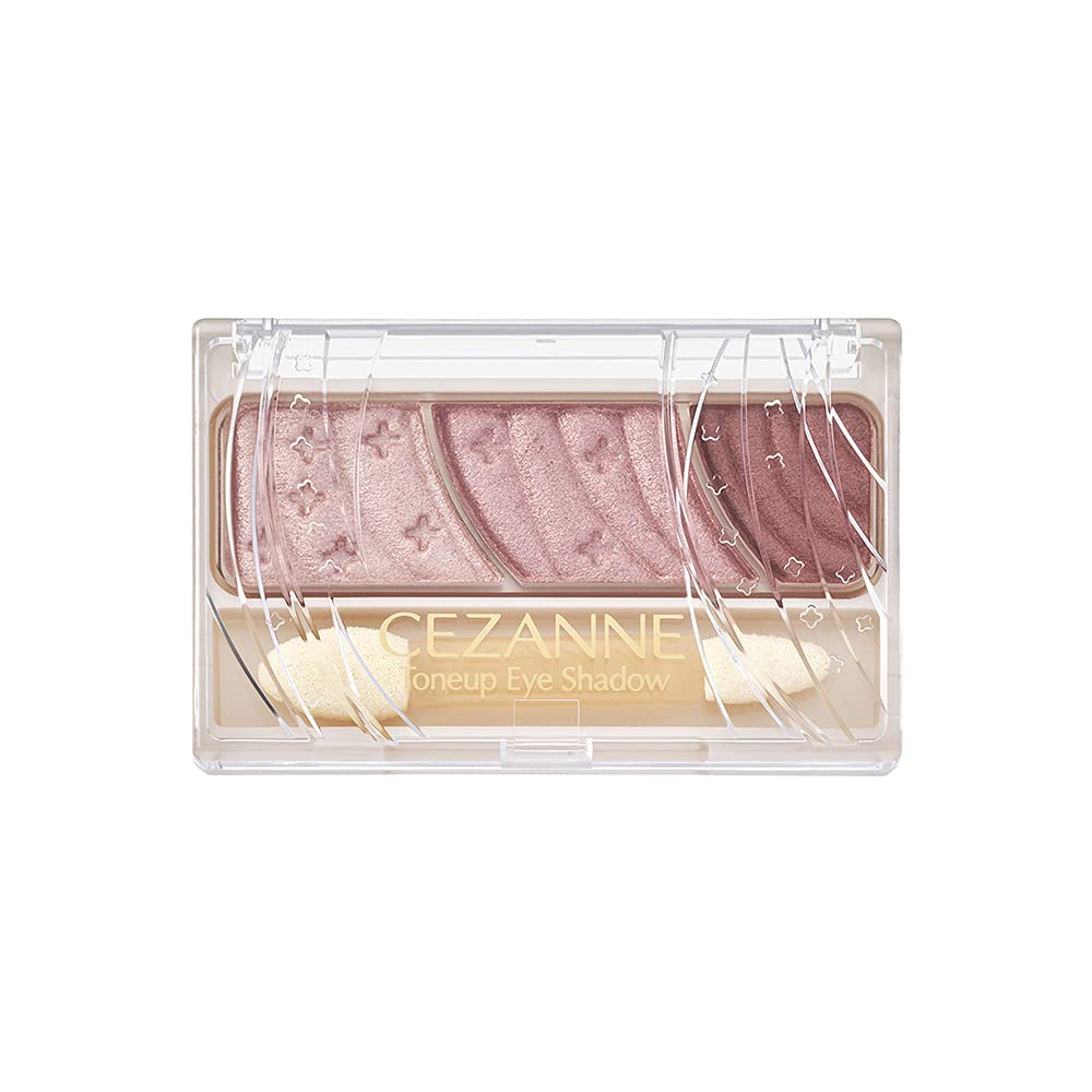 CEZANNE Tone Up Eyeshadow 10 Berry Brown 2.6g Three-Color Eyeshadow