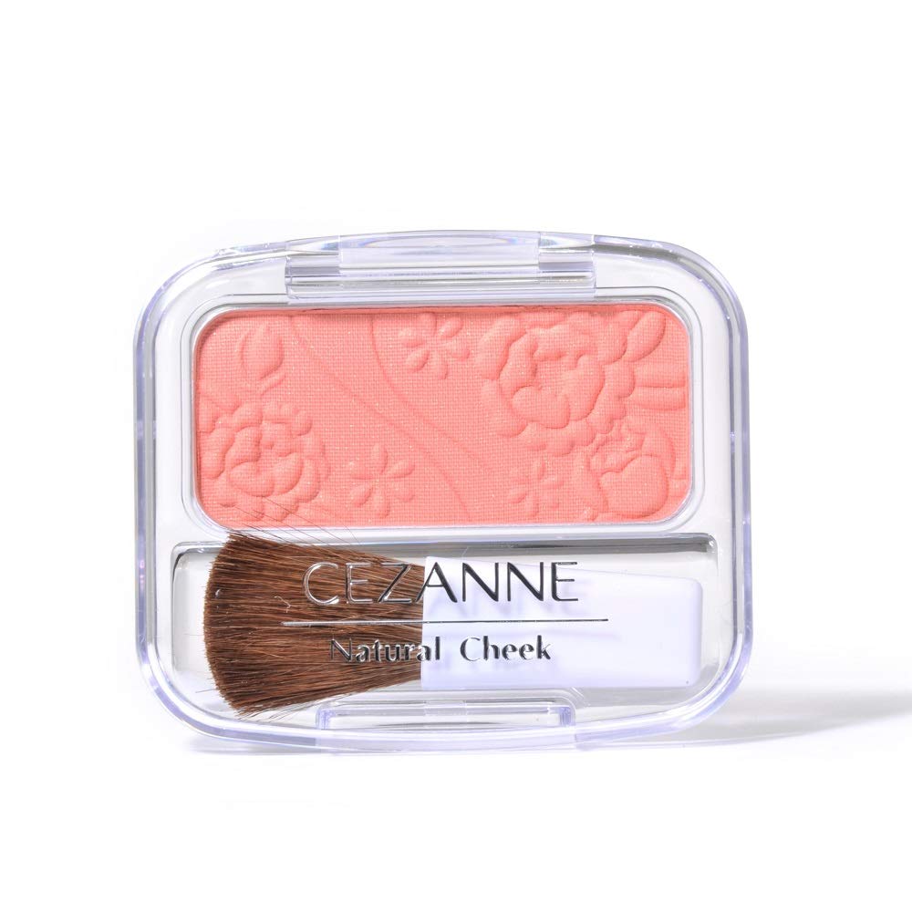 CEZANNE Natural Cheek Blush 10 Orange Pink 4.0g