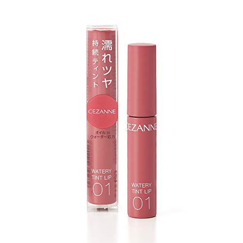 CEZANNE Watery Tint Lip Natural Pink 4.0g Long-lasting Lipstick