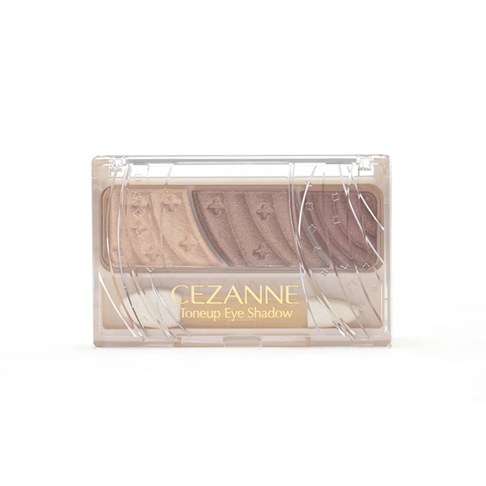 CEZANNE Tone Up Eyeshadow 07 Red Brown 2.6g for Vibrant Eye Makeup