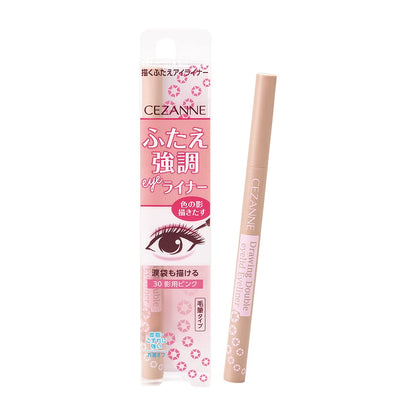 CEZANNE Double Eyelid Liner 30 Shadow Pink Liquid Eyeliner 0.6ml