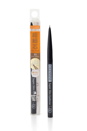 CEZANNE Ultra Fine Pencil Eyebrow Light Brown 0.02g Waterproof