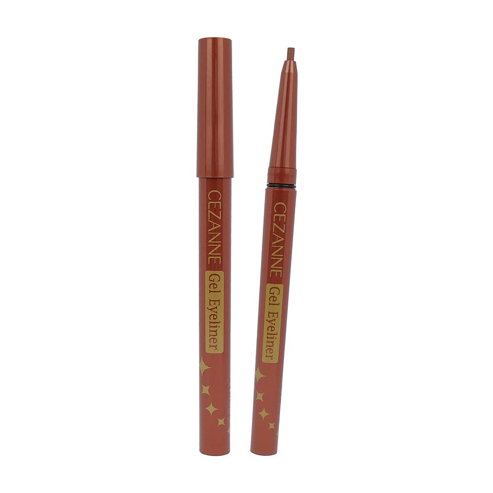 CEZANNE Gel Eyeliner 90 Terracotta Brown Waterproof 0.1g