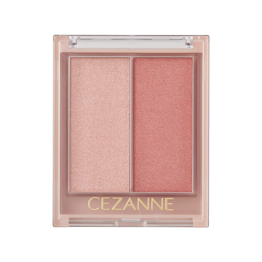 Cezanne Cream Face Glow Color 02 Rose Glow 5.9g Face Color Blush Color Moisture Glow