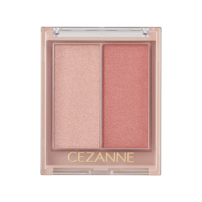 Cezanne Cream Face Glow Color 02 Rose Glow 5.9g Face Color Blush Color Moisture Glow