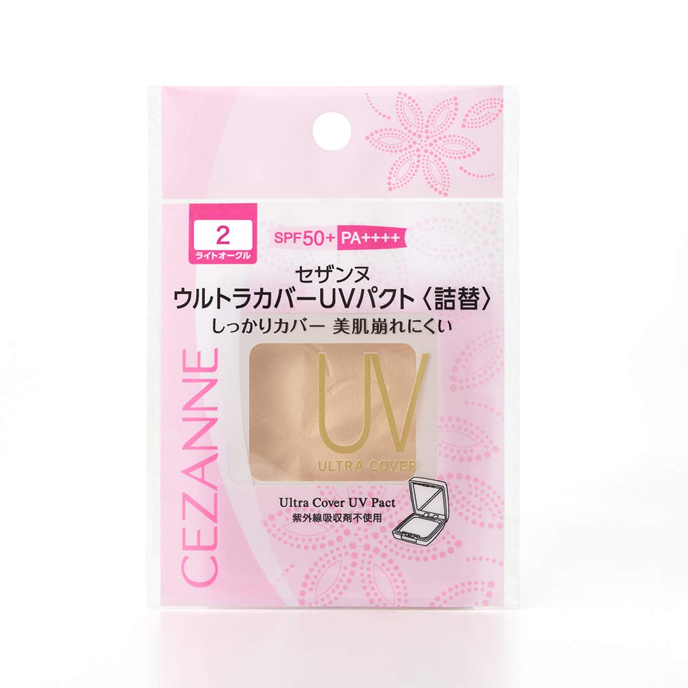 CEZANNE Ultra Cover UV Pact Refill Light Ocher Foundation 11g