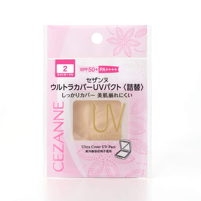 CEZANNE Ultra Cover UV Pact Refill Light Ocher Foundation 11g