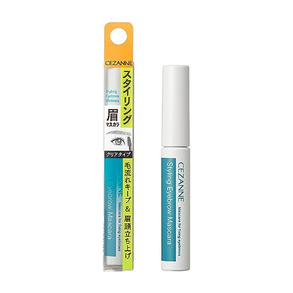 CEZANNE Styling Eyebrow Mascara Clear 4g for Effortless Brows