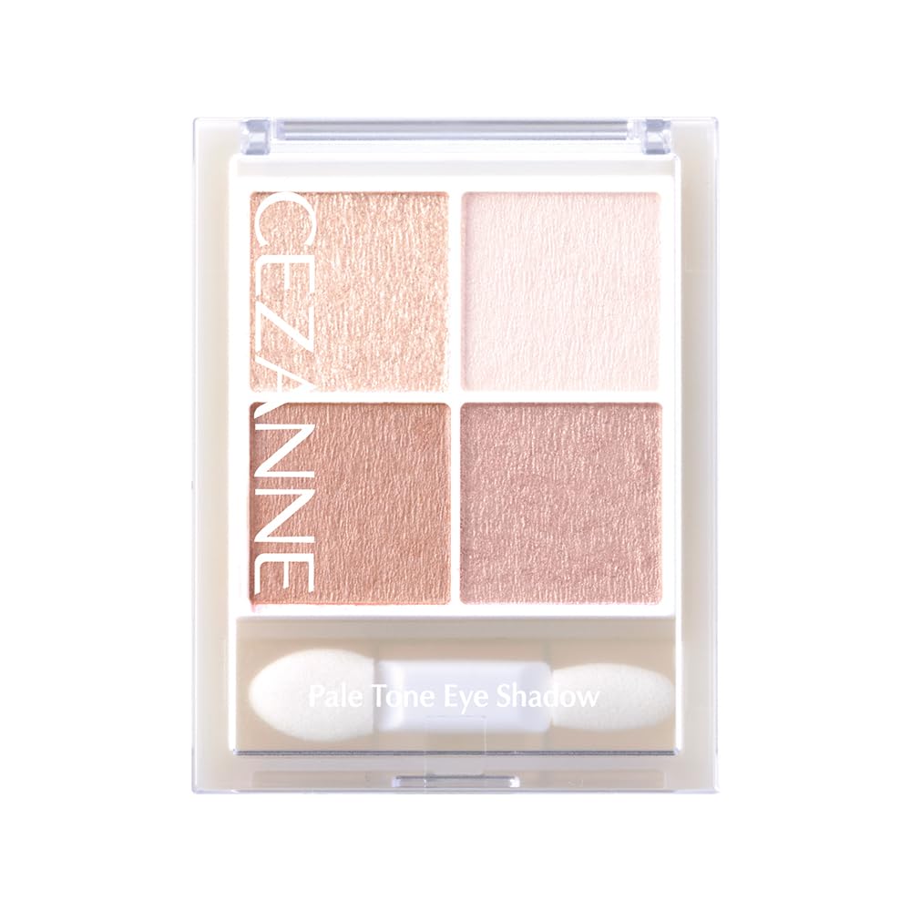 CEZANNE Pale Tone Eyeshadow 01 Cotton Beige Light Beige Shade