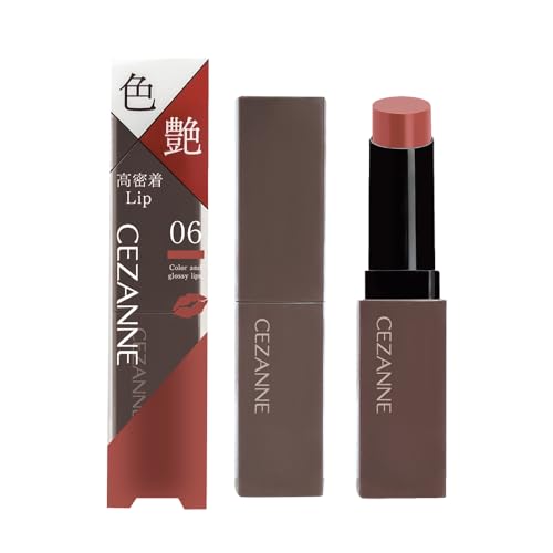 CEZANNE Lip Color Shield 06 Rose Beige Long-lasting Gel Film Lip 3.7g