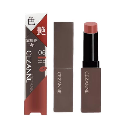 CEZANNE Lip Color Shield 06 Rose Beige Long-lasting Gel Film Lip 3.7g