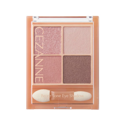 CEZANNE Beige Tone Eyeshadow 06 Peach Beige 4.3g Glitter Pearl Matte