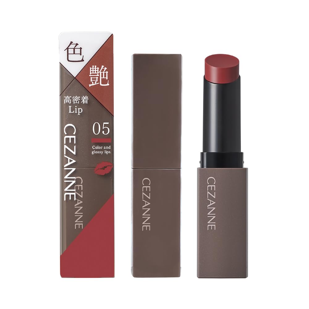 CEZANNE Lip Color Shield Antique Rose 3.7g Long-lasting Gel Film