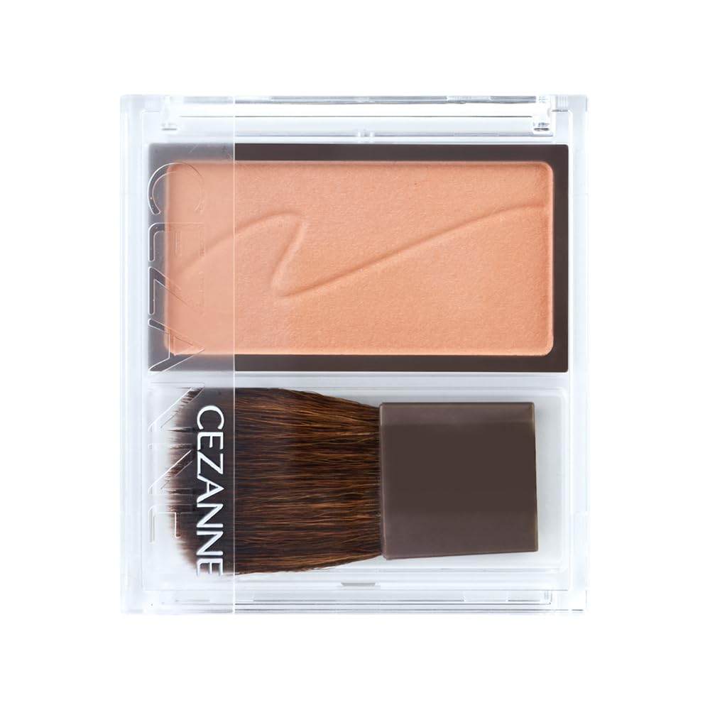 CEZANNE Cheek Brush 05 Maple Apricot 2.2g Natural Finish Blush