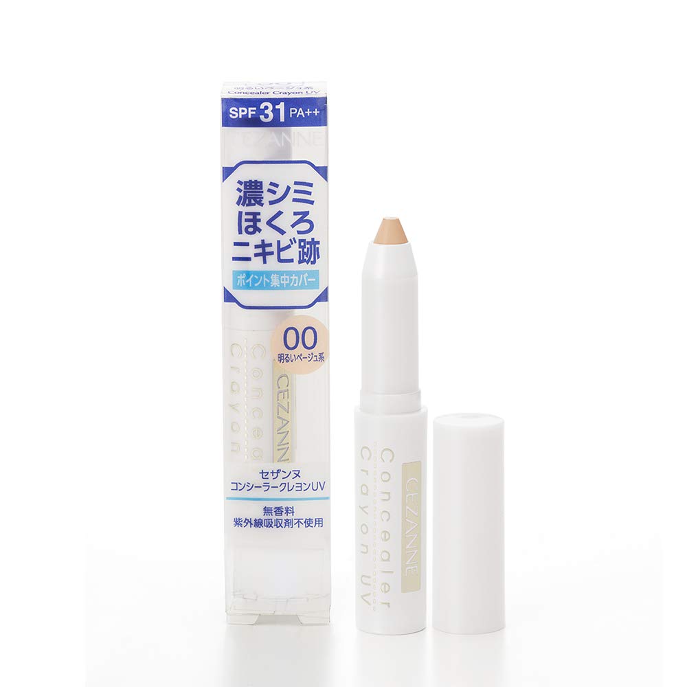 CEZANNE Concealer Crayon UV 1.8g for High Coverage