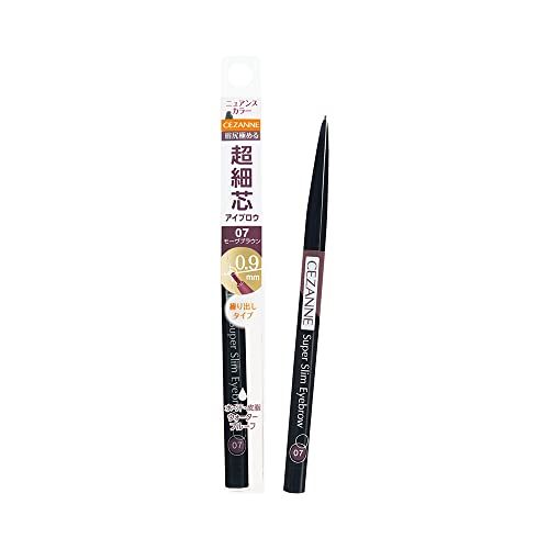 CEZANNE Ultra Fine Pencil Eyebrow 07 Mauve Brown Waterproof 0.02g